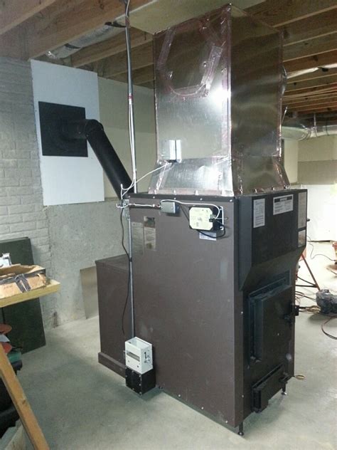 how to start a wood burning furnace